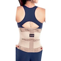 Faja Sacro Lumbar Con Varillas De Aluminio Mediano